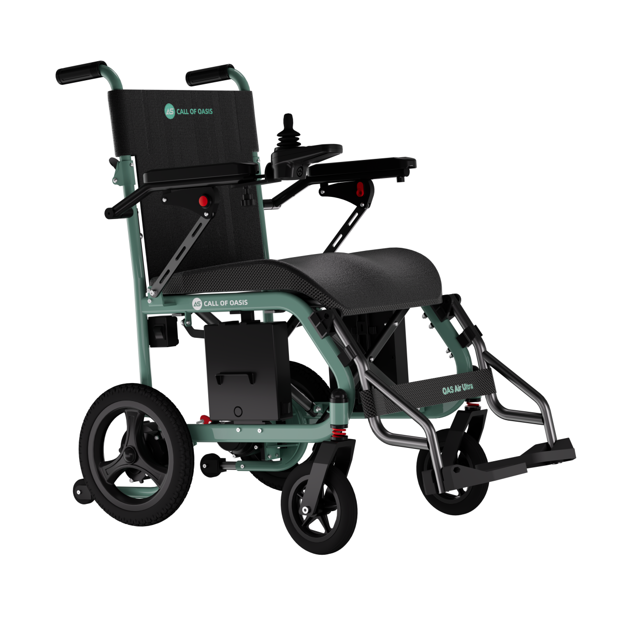 Fauteuil roulant électrique pliable (16,3 kg) | OAS Air Ultra